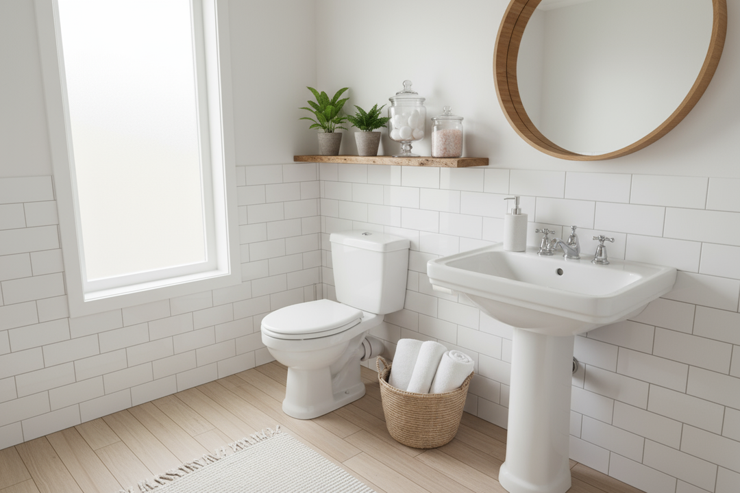 Simple Bathroom Decorating Tips and Accessories on a Budget