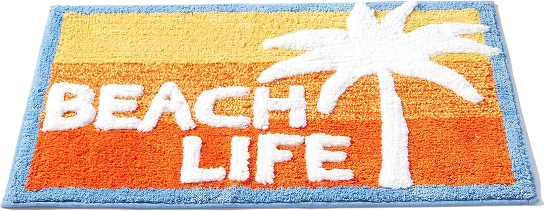 by . Paradise Beach Rug, Multicolored 30X20