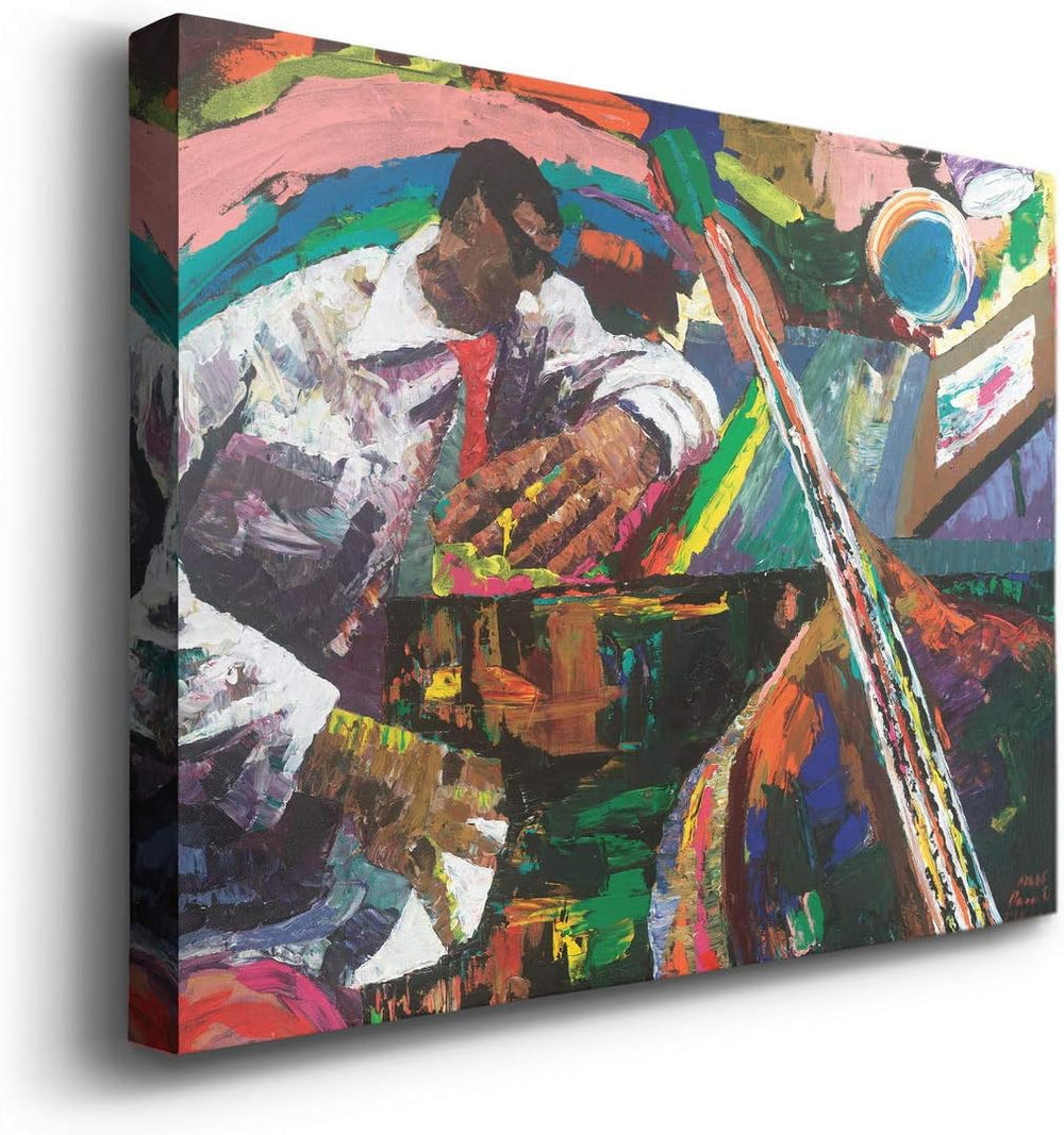 Canvas Wall Art Paintings & Prints Modern Decorations Vibrant Artist Gig Abstract Glam Colorful American Artwork for Bedroom Dining Room Office Kitchen - 8"X12" LT10