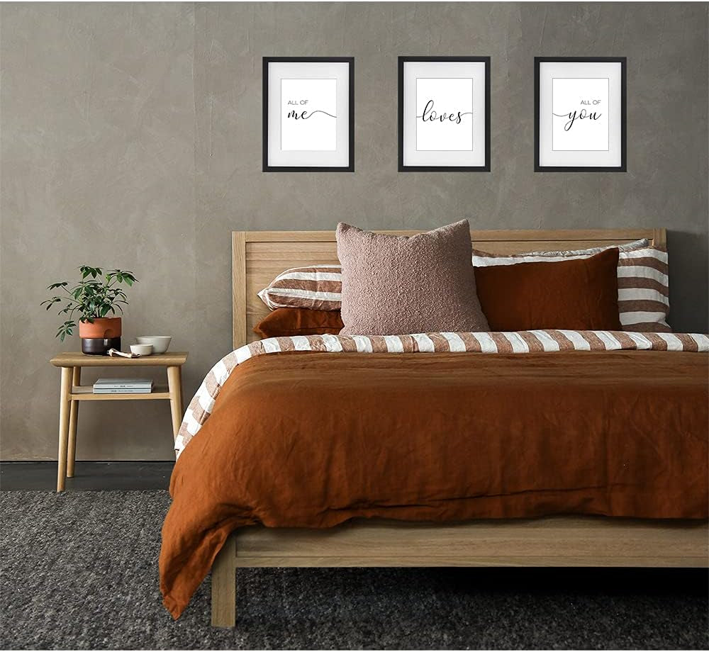 Minimalist Wall Art,Set of 3 Wall Art Canvas for Living Room,Bedroom Wall Decor,Quote Wall Art Print,8X10 Inch,Unframed (8WÃ—10L)
