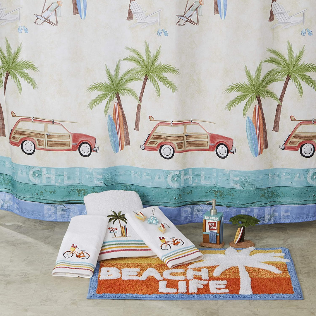 by . Paradise Beach Rug, Multicolored 30X20