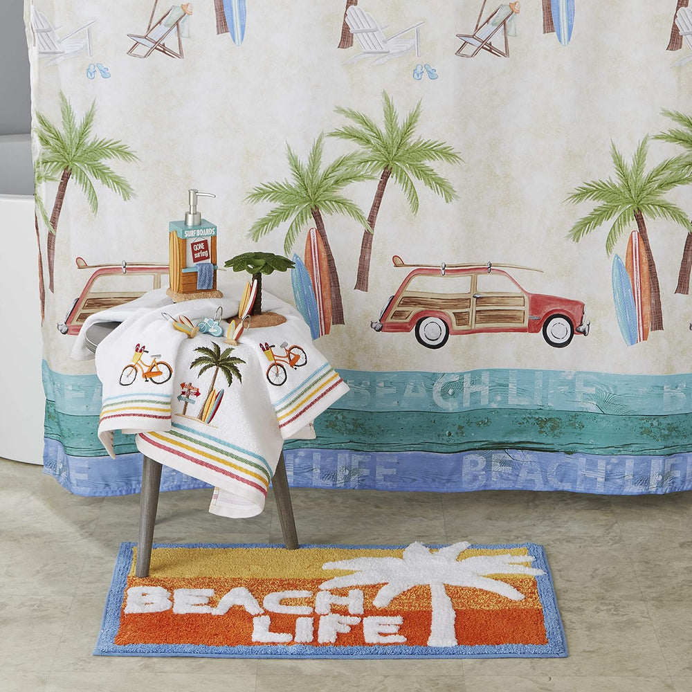 by . Paradise Beach Rug, Multicolored 30X20