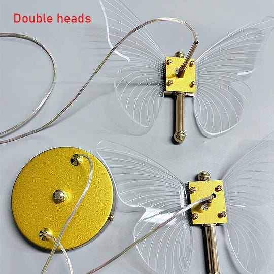Panoch Acrylic Butterfly Chandelier Lamparas Colgantes Para Techo Lustres Quarto Room Decor Pendant Lights Suspension Luminaire