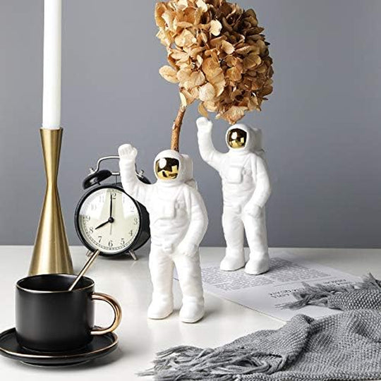 Astronaut Ceramic Vase Home Accessories Ornaments.