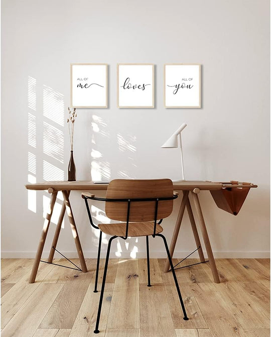 Minimalist Wall Art,Set of 3 Wall Art Canvas for Living Room,Bedroom Wall Decor,Quote Wall Art Print,8X10 Inch,Unframed (8WÃ—10L)
