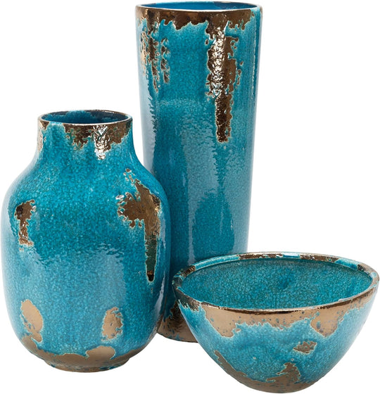 17-687 Brazil Tall Vase , Blue