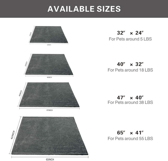 Soft Fleece Small Dog Blanket, Sherpa Fleece Throw Dog Blanket, Pet Throw Blanket Fluffy Reversible Washable for Dogs and Cats Size S(24 * 32"), Grey