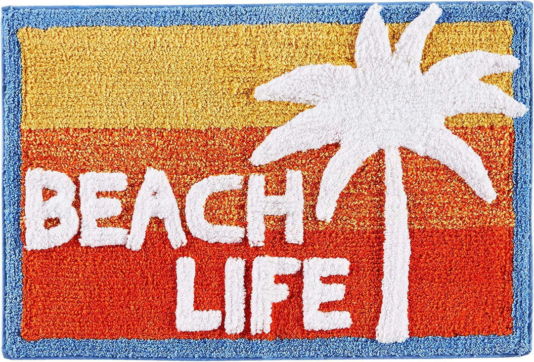 by . Paradise Beach Rug, Multicolored 30X20
