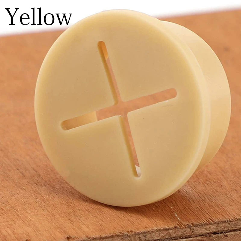 20/25Mm Flexible Rubber round Cable Hole Cover Gasket Office Desk TV Console Furnitures Cord Pass through Grommet Wire Organizer