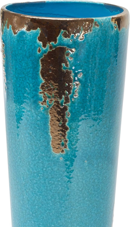 17-687 Brazil Tall Vase , Blue