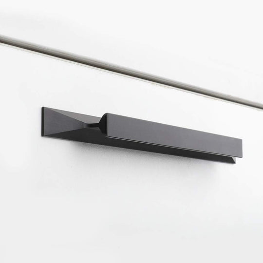 10 Pack Black Cabinet Handles 3-3/4 Inch Drawer Pulls Modern Style Hardware Cupboard Handle Bathroom Door Dresser Pull, 96Mm