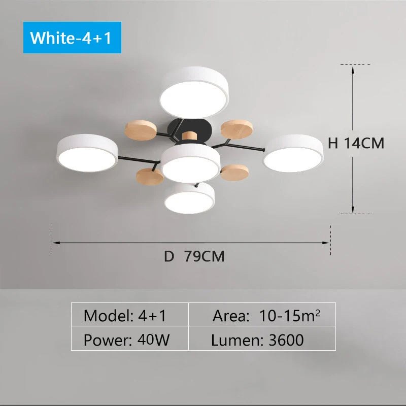 Modern Living Room Bedroom Villa LED Ceiling Lamps Restaurant Lighting Hotel Apartment Ceiling Chandelier Lights Factory Sales