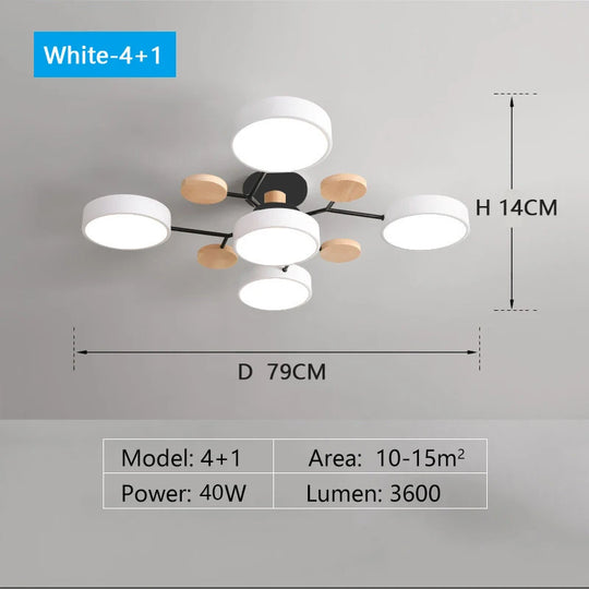 Modern Living Room Bedroom Villa LED Ceiling Lamps Restaurant Lighting Hotel Apartment Ceiling Chandelier Lights Factory Sales